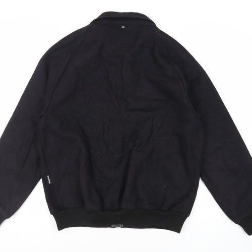 Yakka Mens Black Bomber Jacket Jacket Size L Zip