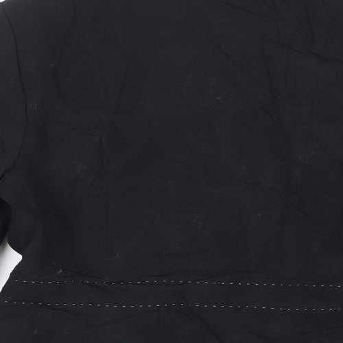 NEXT Womens Black Jacket Blazer Size 10 Button