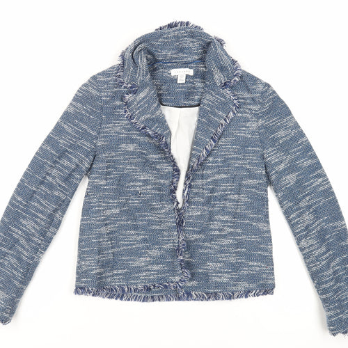 Topshop Womens Blue Jacket Blazer Size 8 - Open