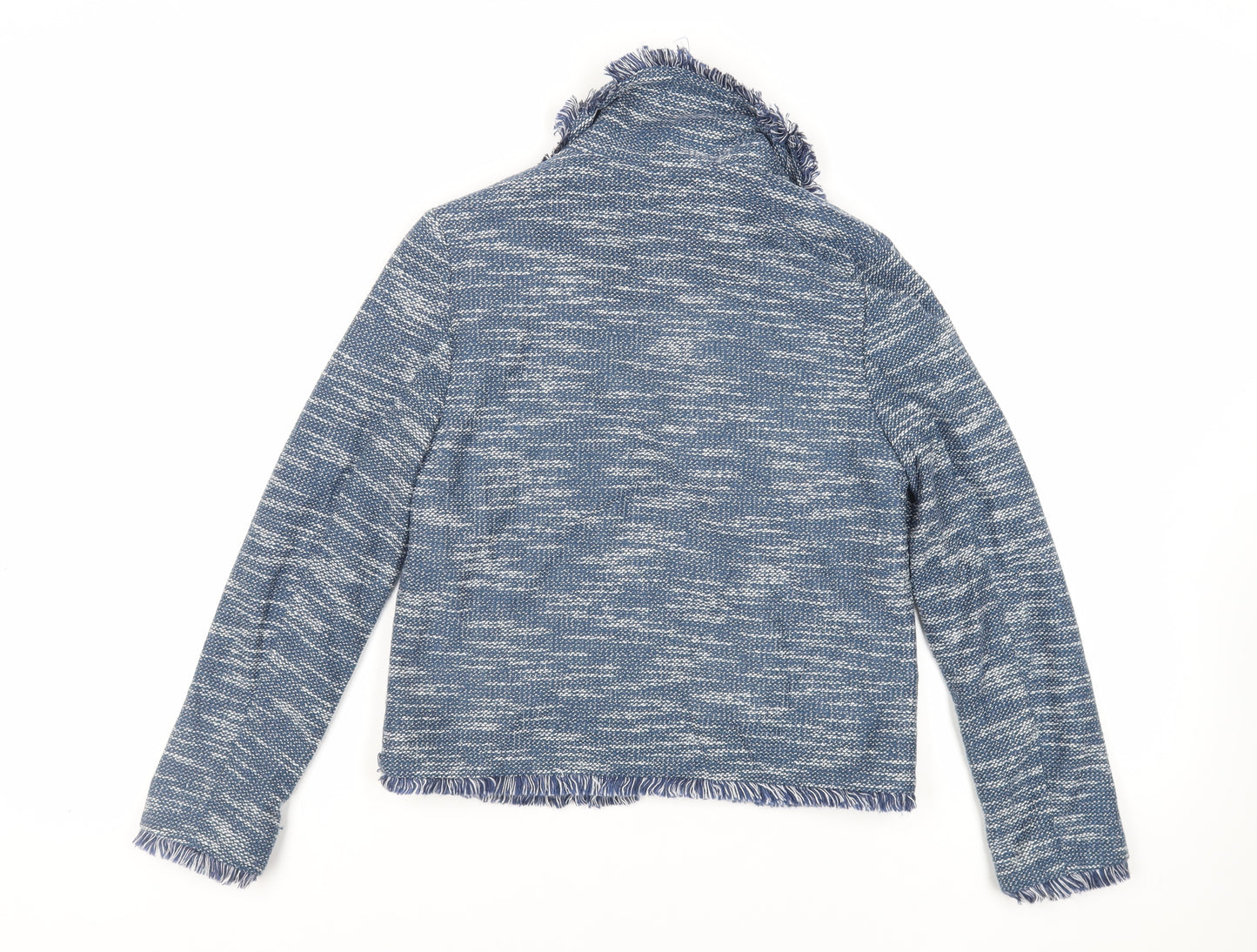 Topshop Womens Blue Jacket Blazer Size 8 - Open