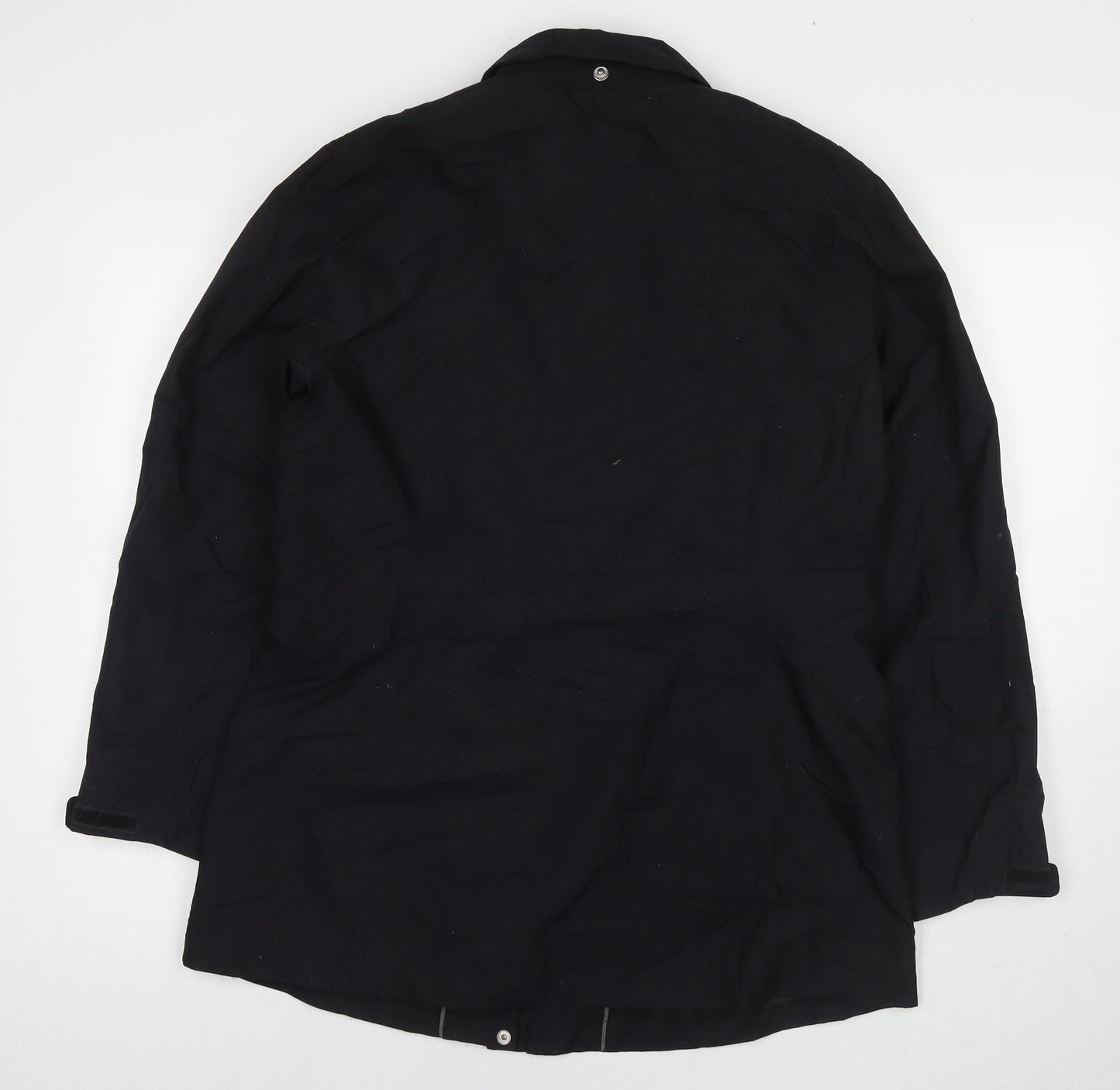 Lands' End Womens Black Jacket Size 10 Zip - Size 10-12