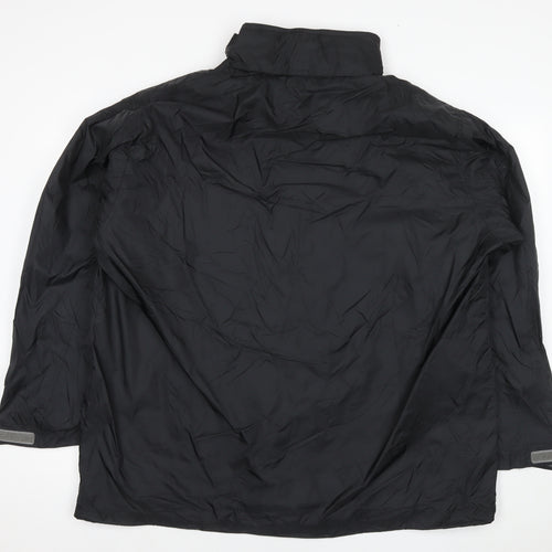 B&C Mens Black Jacket Size 3XL Zip