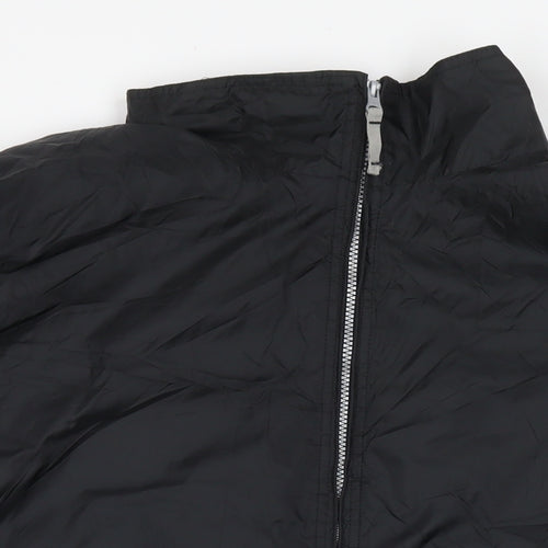 B&C Mens Black Jacket Size 3XL Zip