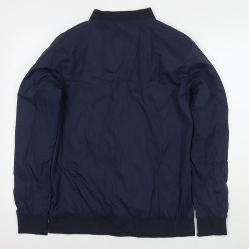 Avenue Mens Blue Jacket Size M Zip