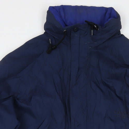 Tenson Mens Blue Jacket Size S Zip
