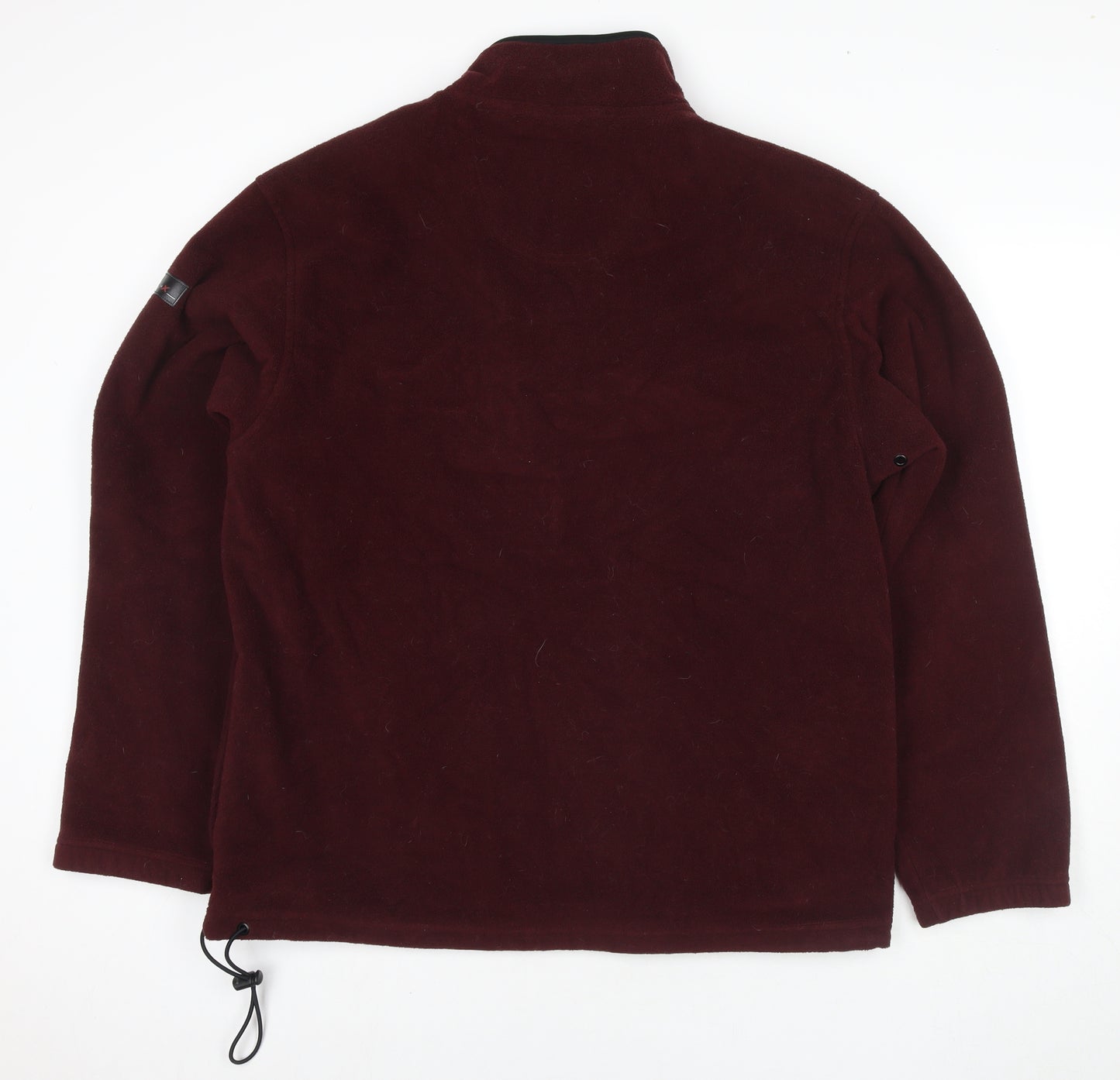 IZOD Mens Red Polyester Pullover Sweatshirt Size XL