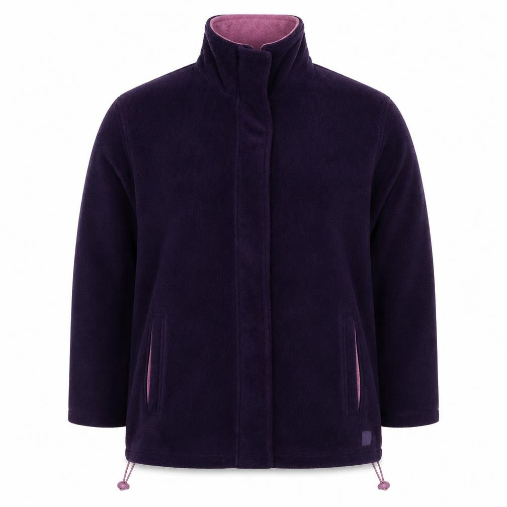 Classics Collection Womens Purple Jacket Size M Zip