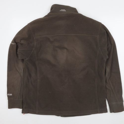 Trespass Mens Brown Jacket Size M Zip