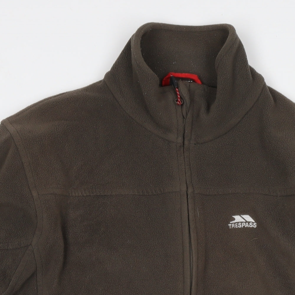 Trespass Mens Brown Jacket Size M Zip
