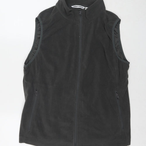 Outdoor Ventures Womens Grey Gilet Waistcoat Size XL Zip
