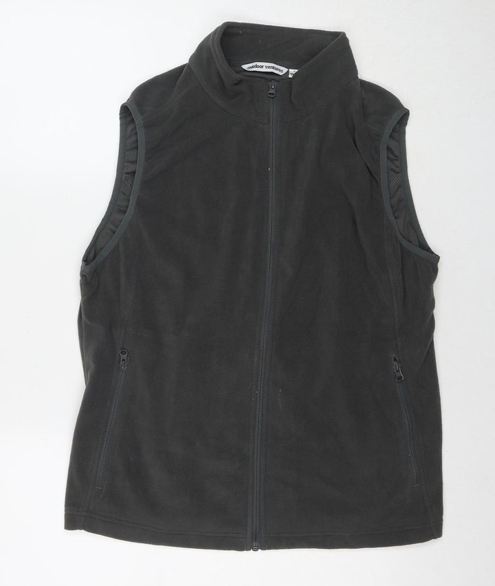 Outdoor Ventures Womens Grey Gilet Waistcoat Size XL Zip