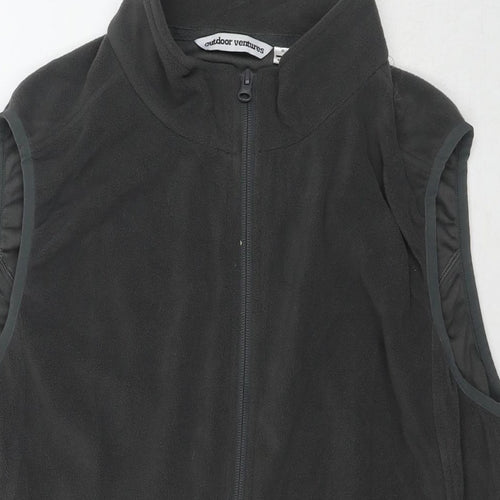 Outdoor Ventures Womens Grey Gilet Waistcoat Size XL Zip