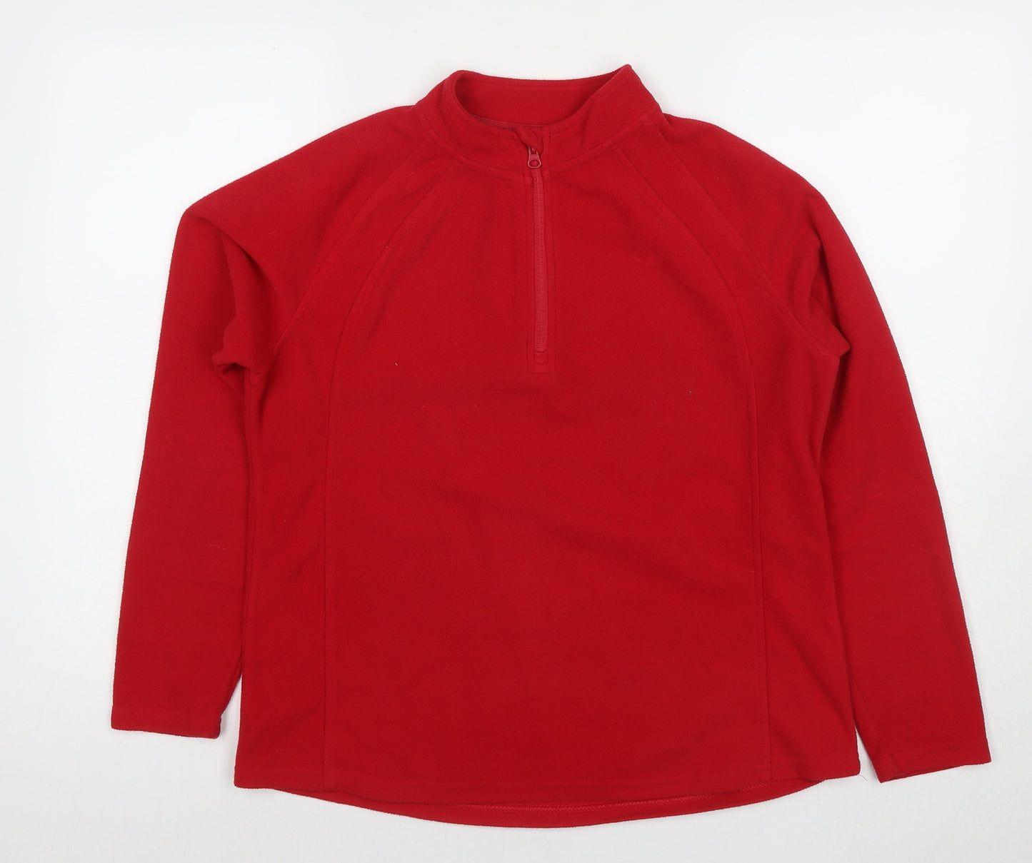 Texsport Womens Red Polyester Pullover Sweatshirt Size XL Pullover