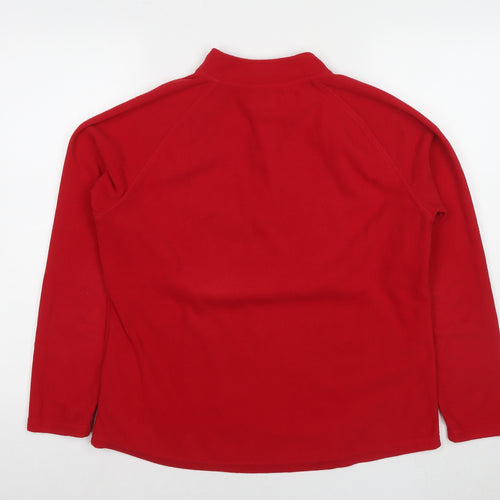 Texsport Womens Red Polyester Pullover Sweatshirt Size XL Pullover