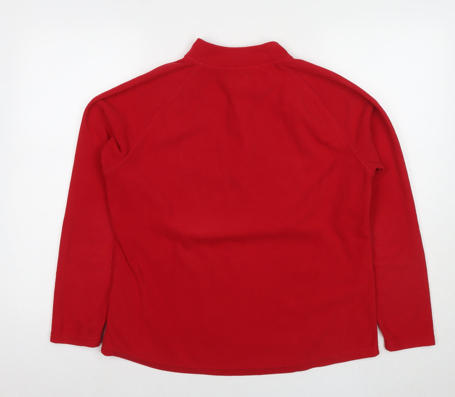 Texsport Womens Red Polyester Pullover Sweatshirt Size XL Pullover