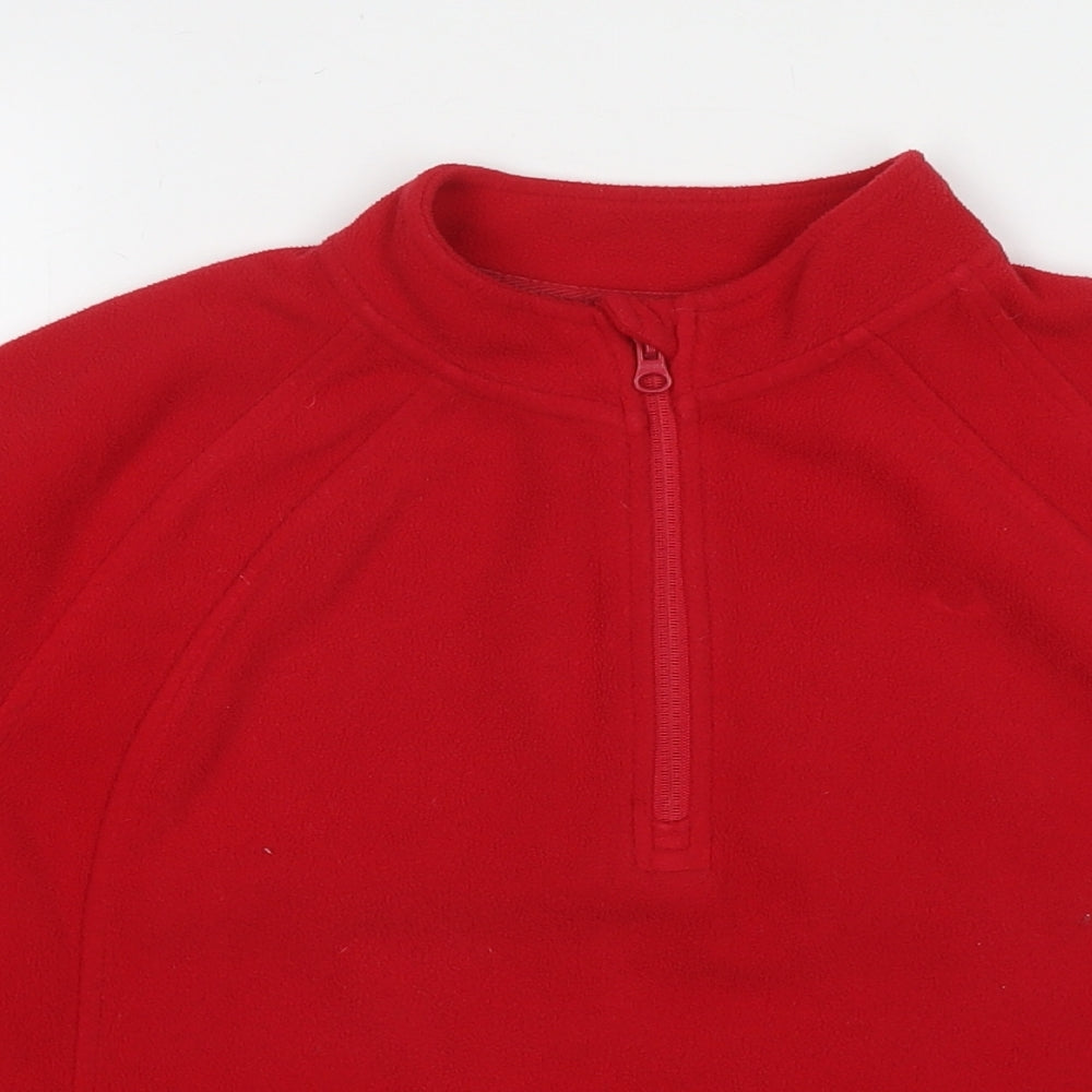 Texsport Womens Red Polyester Pullover Sweatshirt Size XL Pullover