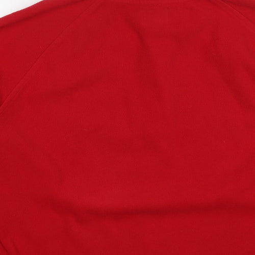 Texsport Womens Red Polyester Pullover Sweatshirt Size XL Pullover