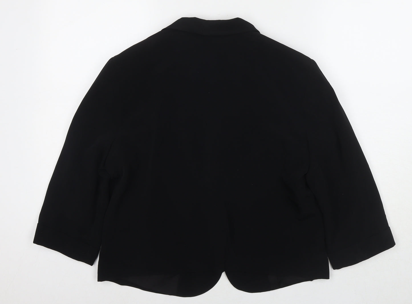 Marks and Spencer Womens Black Jacket Blazer Size 14