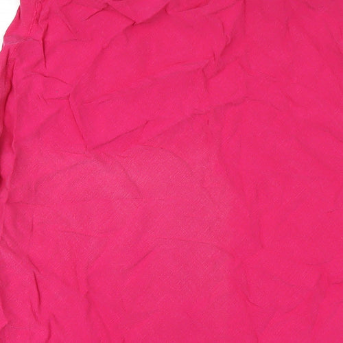 Marks and Spencer Womens Pink Lyocell A-Line Skirt Size 14