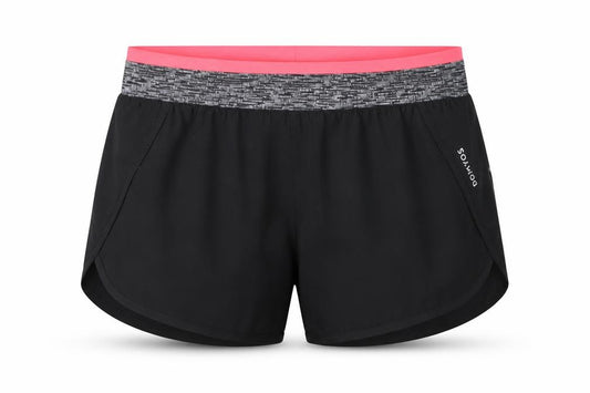 DOMYOS Womens Black Polyester Athletic Shorts Size XS Regular