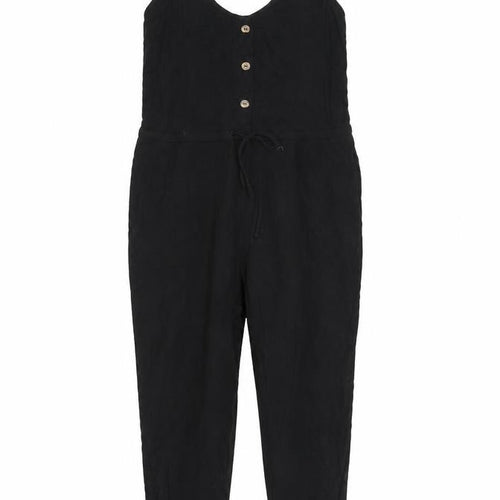Topshop Womens Black Vinyl Jumpsuit One-Piece Size 12 L29 in Pullover