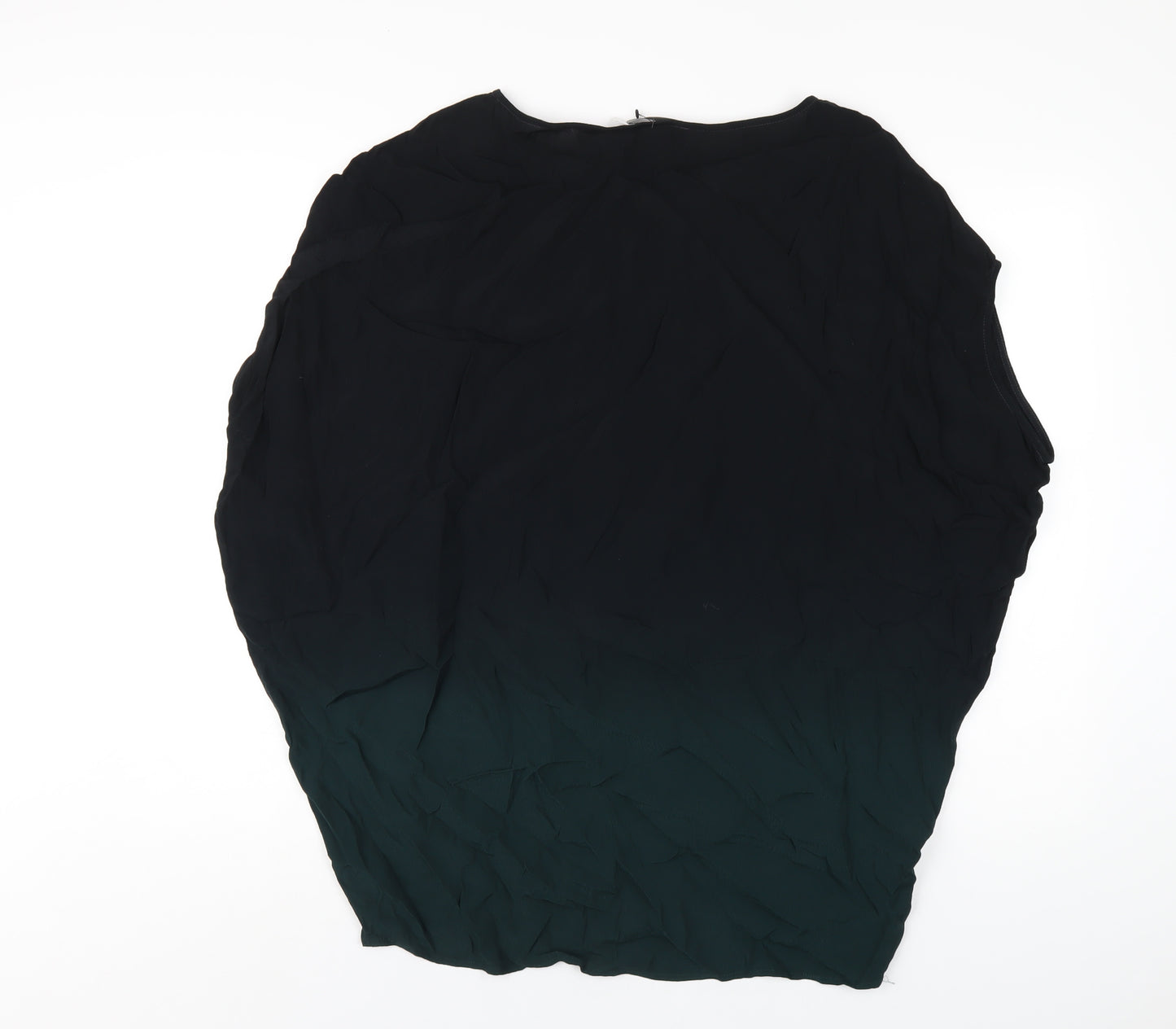 Mint Velvet Womens Black Polyester Basic Tank Size 8 Round Neck