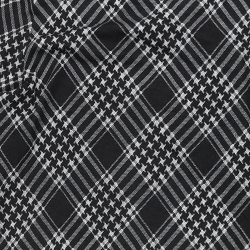 Roman Womens Black Geometric Polyester Shift Size 18 Round Neck Pullover