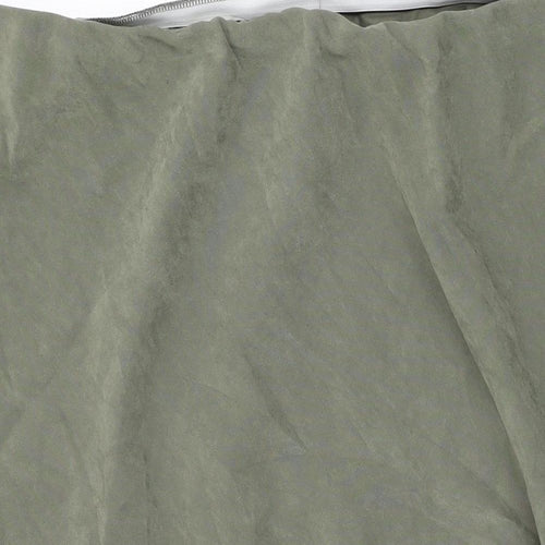 BM Collection Womens Green Polyester Swing Skirt Size 20 - Suede