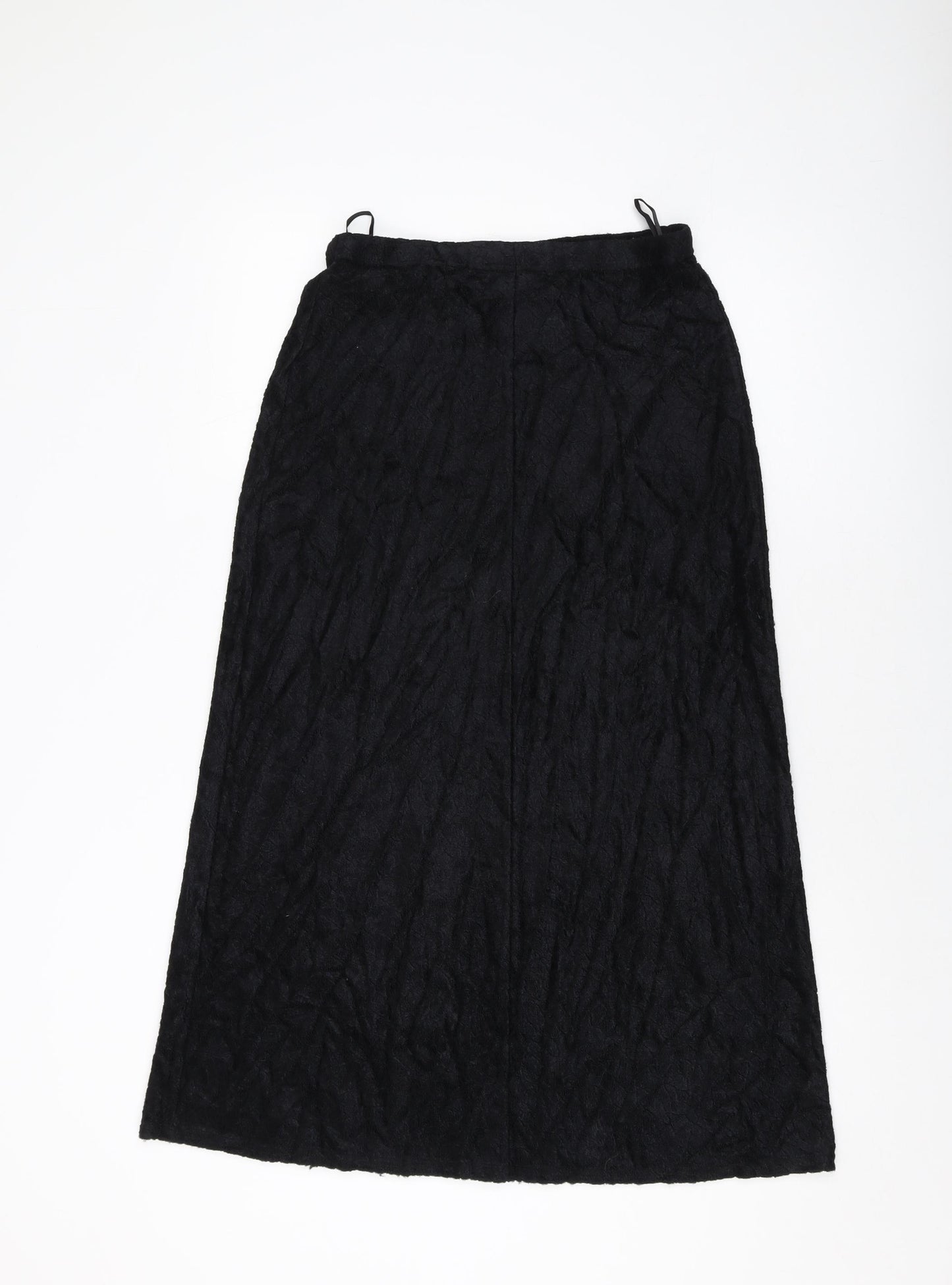 Tagg Womens Black Polyester A-Line Skirt Size 12