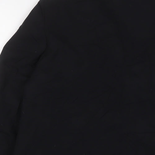 Marks and Spencer Womens Black Jacket Blazer Size 14 Button