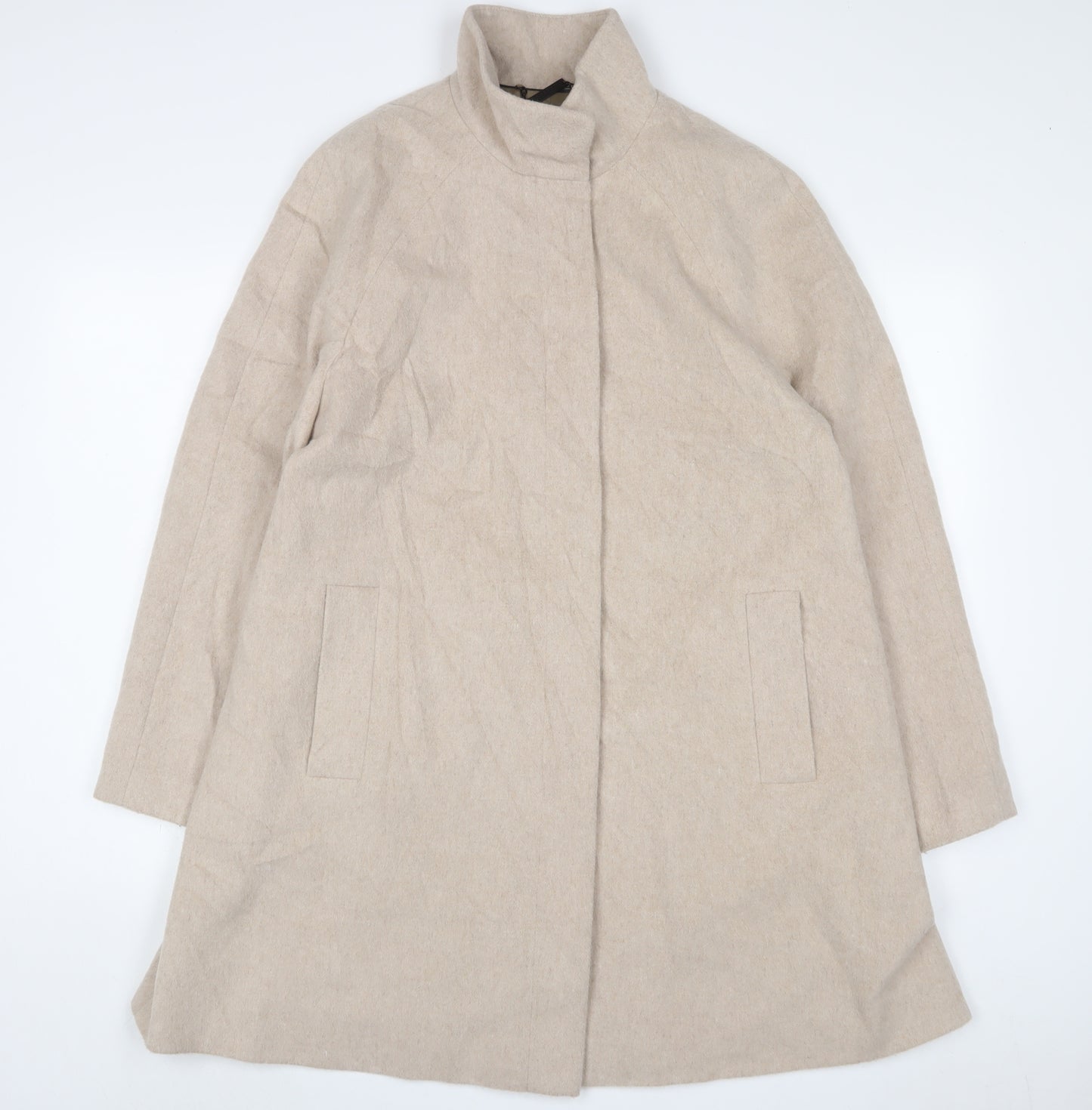 John Lewis Womens Pink Jacket Coat Size 12 Button