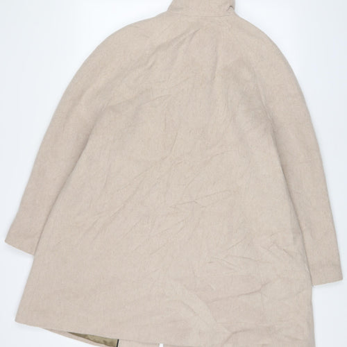 John Lewis Womens Pink Jacket Coat Size 12 Button