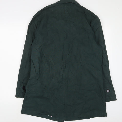 Hymn Womens Green Jacket Size L Button