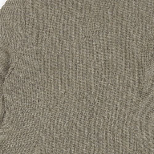 BHS Womens Brown Jacket Blazer Size 10 Button