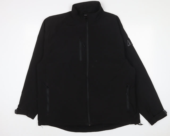 ORN Mens Black Jacket Size 2XL Zip
