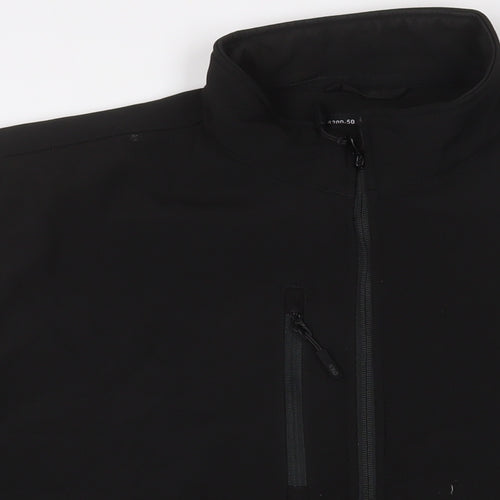 ORN Mens Black Jacket Size 2XL Zip