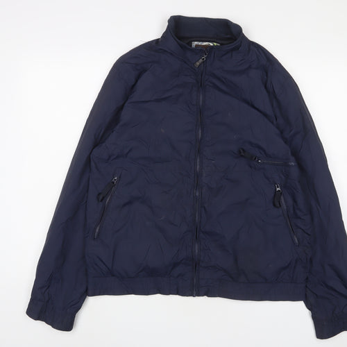 Duffer of St. George Mens Blue Jacket Size M Zip