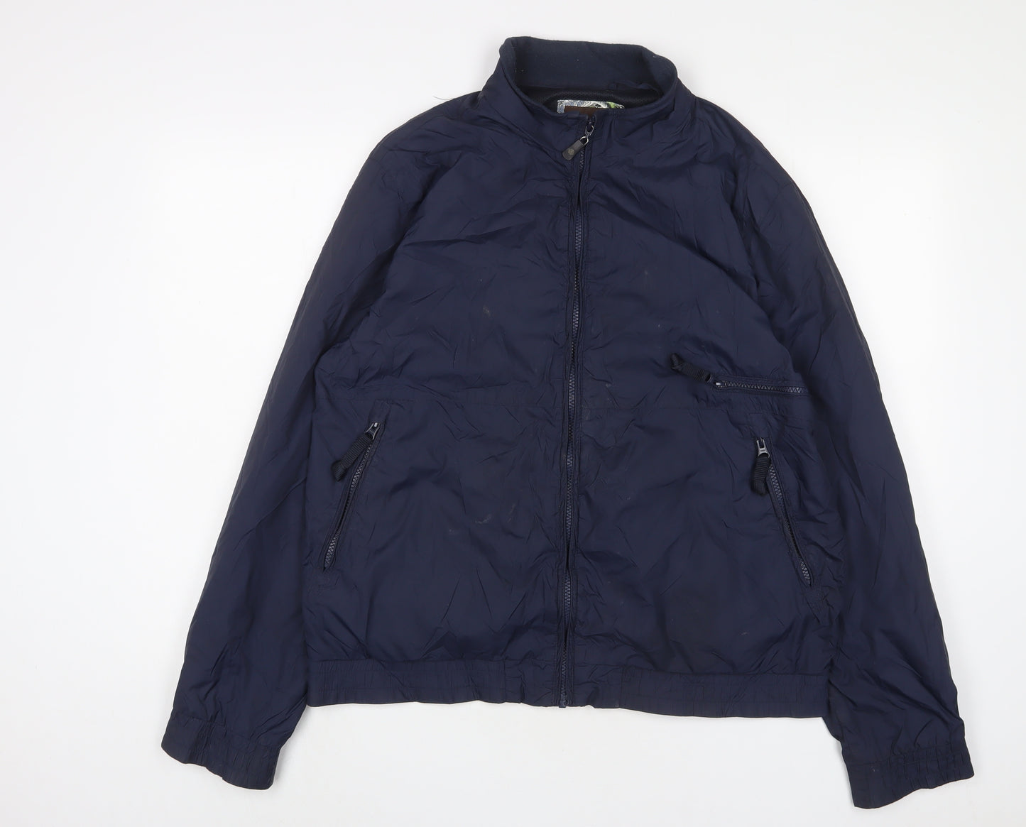 Duffer of St. George Mens Blue Jacket Size M Zip