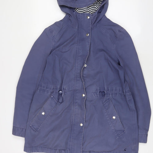 Jack Wills Womens Purple Jacket Size 12 Zip