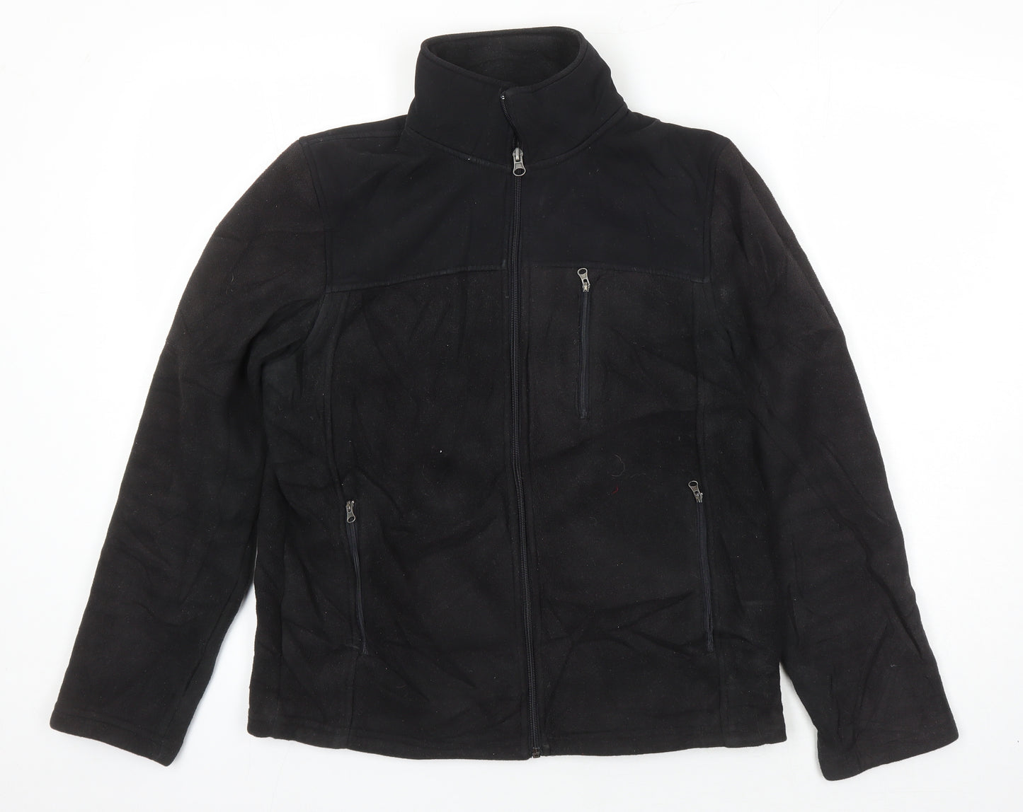 Cedar Wood State Mens Black Jacket Size S Zip