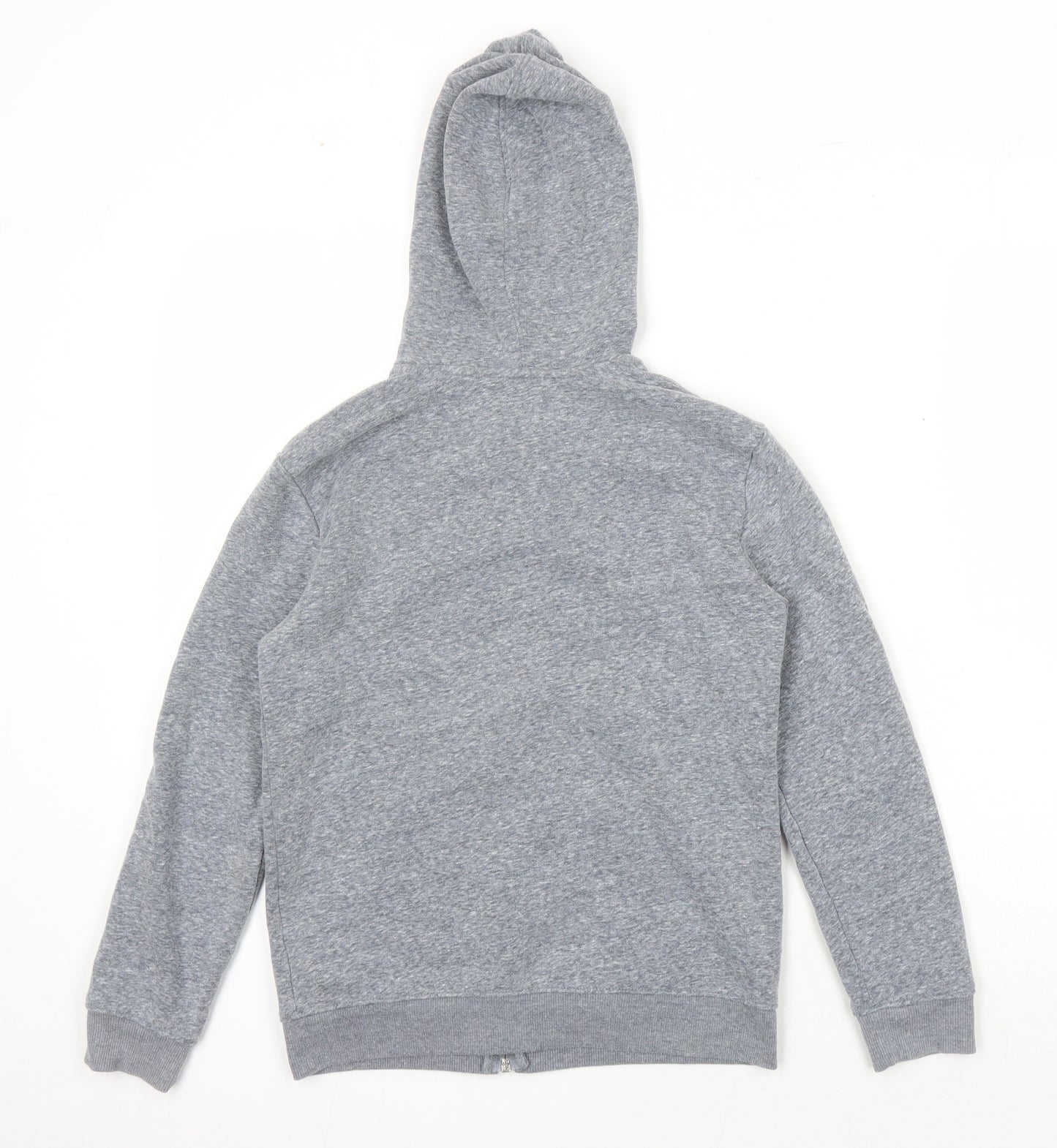 Cat & Jack Womens Grey Cotton Full Zip Hoodie Size 8 Zip