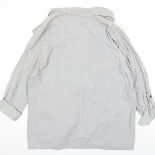 Dorothy Perkins Womens Grey Jacket Blazer Size 18