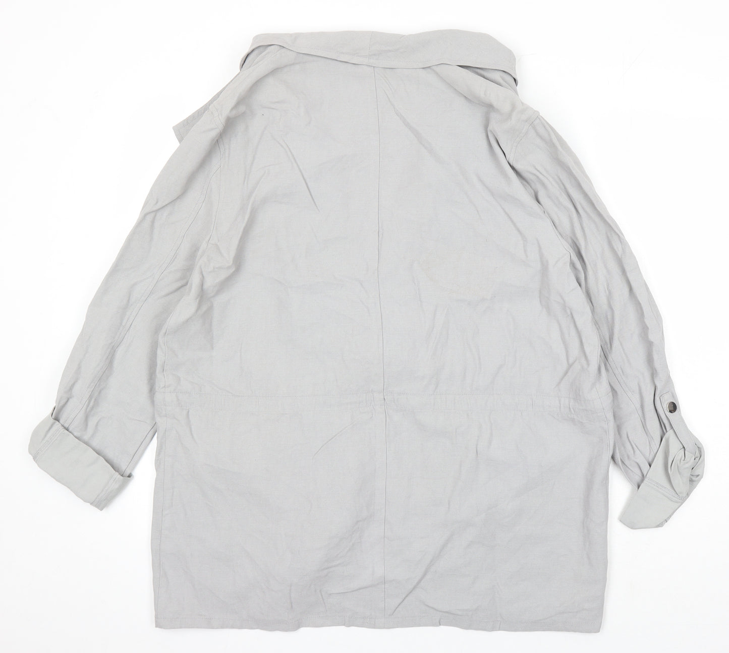 Dorothy Perkins Womens Grey Jacket Blazer Size 18