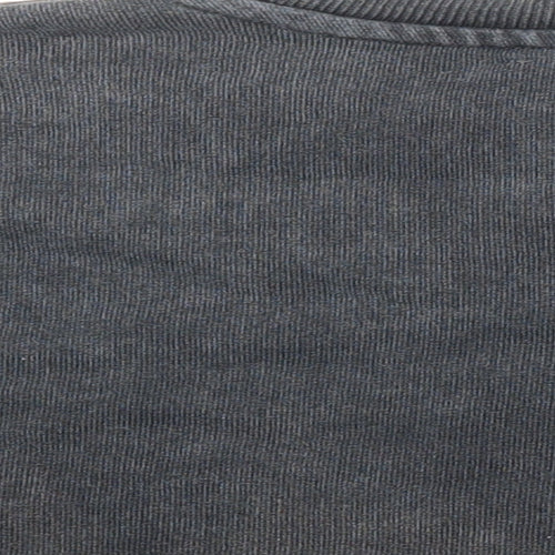 Topshop Womens Grey Cotton Pullover Sweatshirt Size 10 - Paris