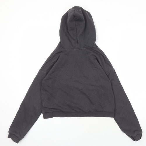 H&M Boys Grey Cotton Pullover Hoodie Size 12-13 Years - NASA