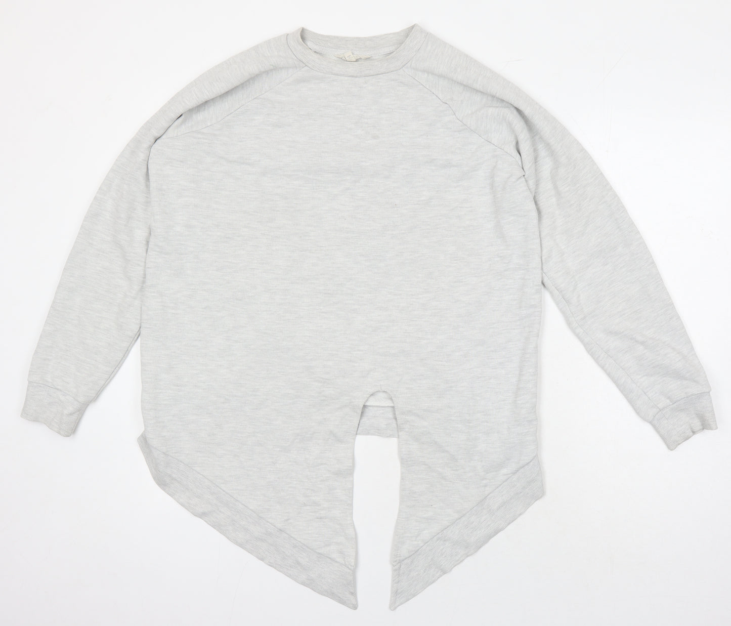 NEXT Womens Grey Polyester Pullover Sweatshirt Size 10