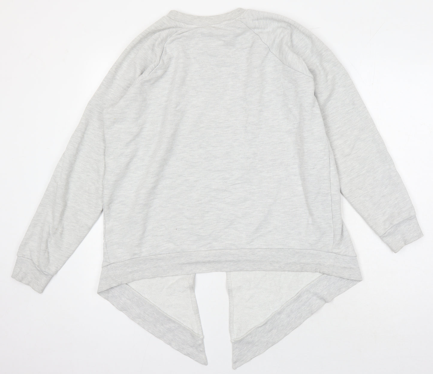 NEXT Womens Grey Polyester Pullover Sweatshirt Size 10