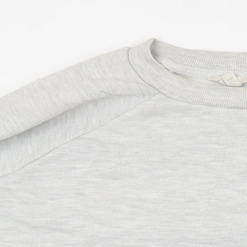 NEXT Womens Grey Polyester Pullover Sweatshirt Size 10