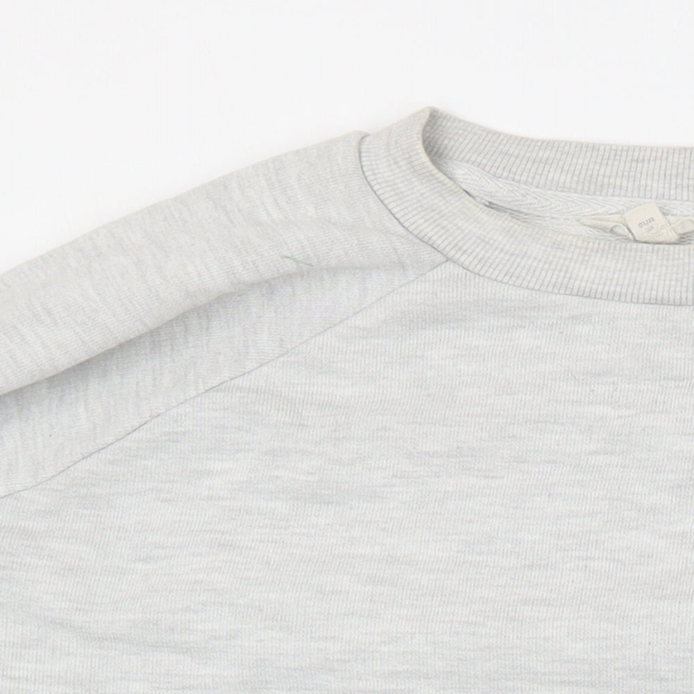 NEXT Womens Grey Polyester Pullover Sweatshirt Size 10