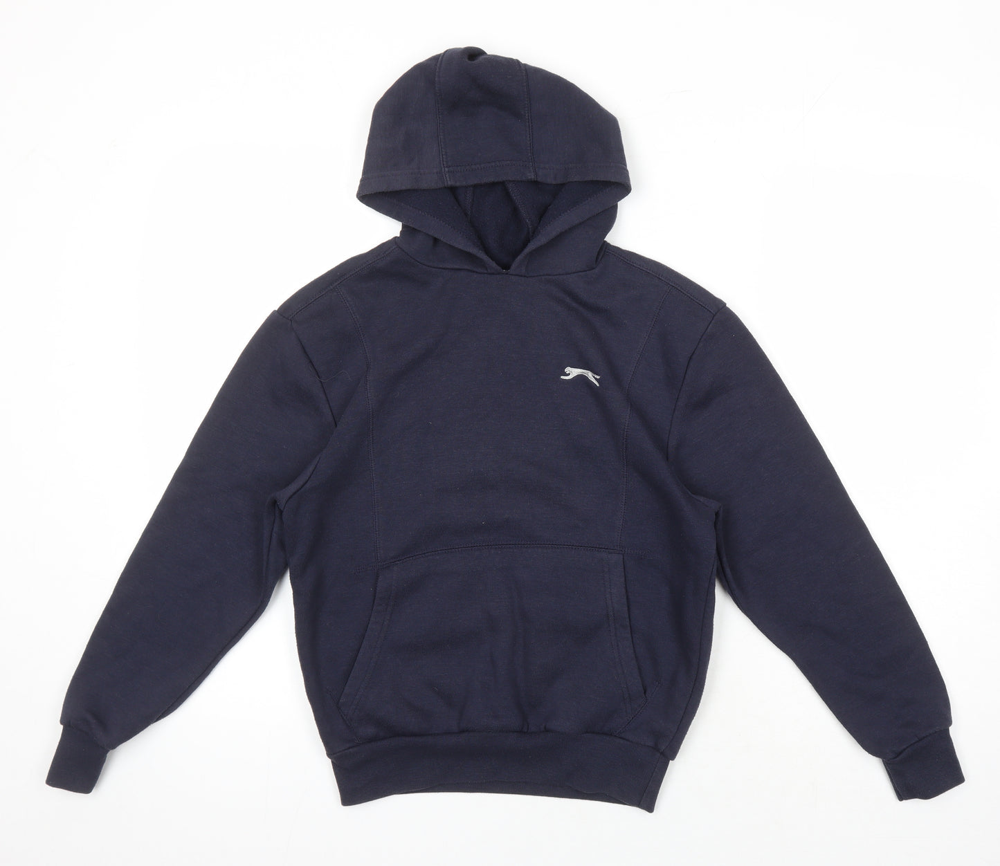 Slazenger Boys Blue Polyester Pullover Hoodie Size 9 Years